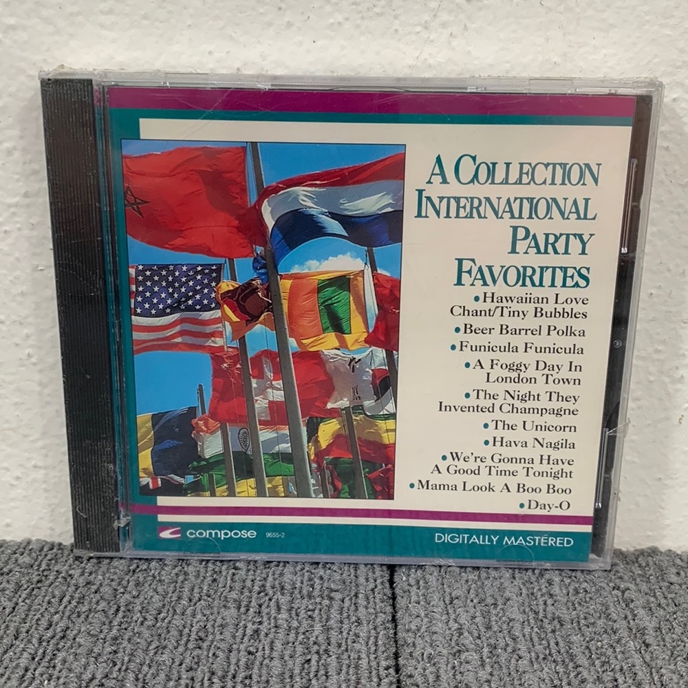 A Collection International Party Favorties (CD, 1994) Digitally Mastered 9655-2